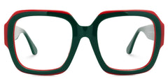 Square Katty Green Glasses on sale -Zeelool Glasses
