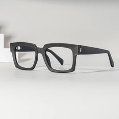 Amadeo TR90 Rectangle Black Frame Glasses | Zeelool