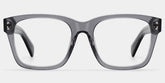 Fussell Square Gray Full-Frame Glasses | Zeelool