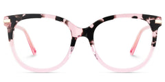 Round Pink Tortoise Glasses