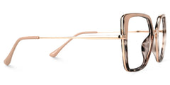 Geometric Keller Two-Tone Glasses deals -Zeelool Glasses