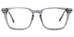 Square Kornelia Gray Glasses on sale -Zeelool Glasses
