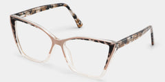 Cateye Adalis Beige Glasses deals -Zeelool Glasses