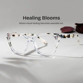 Maple Blossom Clear Butterfly Glasses | ZEELOOL