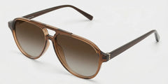 Drew Brown and Orange Aviator Glasses for Women | ZEELOOL