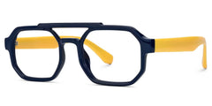 Aviator Salem Blue Color Frame Glasses | Zeelool