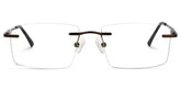 Cetina Rectangle Gold Glasses