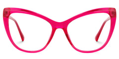 Shelby Cateye Hot Pink Eyeglasses and Glasses Frames