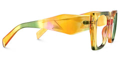 Sileidy Geometric Multicolor Funky Frame Glasses | Zeelool