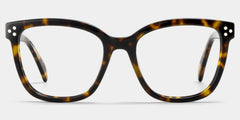 Scarlett Tortoise Frame Glasses with Square Frame Online | ZEELOOL
