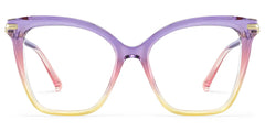 Lamar Multicolor Frame Glasses with Butterfly Frame Online | ZEELOOL