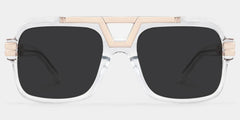 Croswell aviator transparent glasses for men Online | ZEELOOL