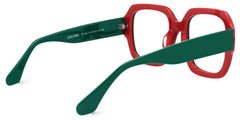 Square Katty Green Glasses on sale -Zeelool Glasses