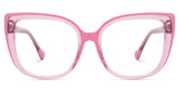 Cateye Pink Frame Blue Light Blocking Glasses