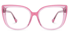 Cateye Pink Frame Blue Light Blocking Glasses