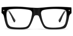 Trent Eyeglasses in Rectangle Black Frame | Zeelool