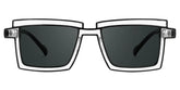 Zephyr Clear Glasses in Cyberpunk Style Sunglasses