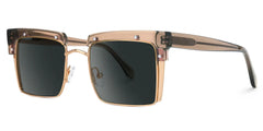 Designer Kiana Beige Frame Sunglasses | Zeelool