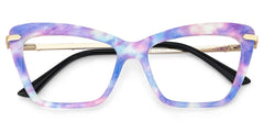 Juliet Cateye Purple TR90 Frame Glasses | Zeelool Optical