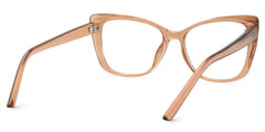Farris Transparent Square Frame Glasses for Women | Zeelool