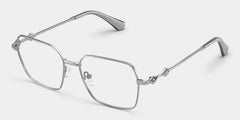 Kayla metal geometric glasses Frame Glasses Online | ZEELOOL