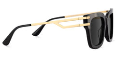 Square Cat-Eye Glasses With Black Color