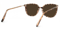 Rodz Pale Tortoiseshell Glasses with Square Thin frame