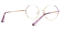 Rindy Round Purple Glasses