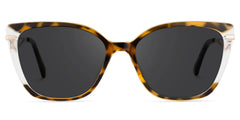 Cateye Shape Blue Light Blocking Glasses with Tortoise