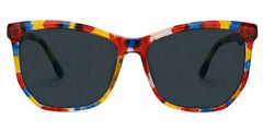 Geometric Libby Multicolor Glasses deals -Zeelool Glasses