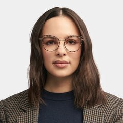 Spivey Cateye Metal Full Frame Eyeglasses | Zeelool