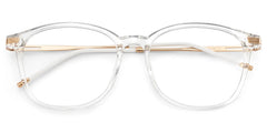Clear Greene Square Eyeglasses and Glasses Frames