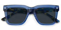 Thick Blue Frame Glasses For Men