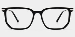 Michelle Black Rectangular Glasses for Men and Guys | ZEELOOL
