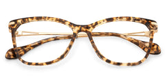 Butterfly-Shaped Spectacles With Shiny Diamond On The Temples