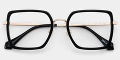 Shane Black Frame Glasses with Square Frame Online | ZEELOOL
