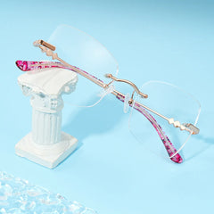 Tierney Designer Butterfly Glasses in Rimless | Zeelool