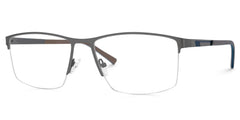 Graniela Eyeglasses in Rectangle Gray Frame | Zeelool