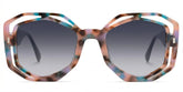 Bobbie Geometric Pink-Tortoise Eyeglasses & Frames