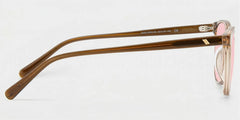 Allison Round Transparent Brown Glasses for the Female | ZEELOOL