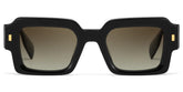 Bobbee Square Black Sunglasses | Zeelool Glasses