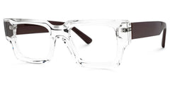 Clear TR90 Rectangle Eyeglasses- Garza