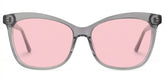 Alfred Butterfly Gray Frame Glasses | Zeelool Optical