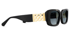 Jonas Rectangle Black Color Frame Glasses for Women | Zeelool