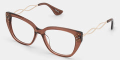 Alma Butterfly Brown Maroon Glasses Frames for Women| ZEELOOL