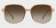 Payton Geometric Beige Frame Glasses | Zeelool Optical