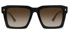 Large Square Prescription Glasses With Black Color
