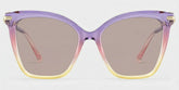 Lamar Multicolor Frame Glasses with Butterfly Frame Online | ZEELOOL