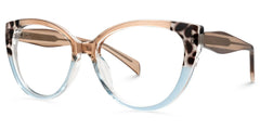 Cateye Narine Multicolor Frame Glasses Deals | Zeelool Optical