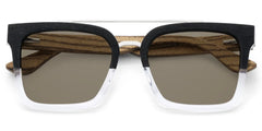 Men's Aviator Eyeglasses Frames With Black Clear Color
